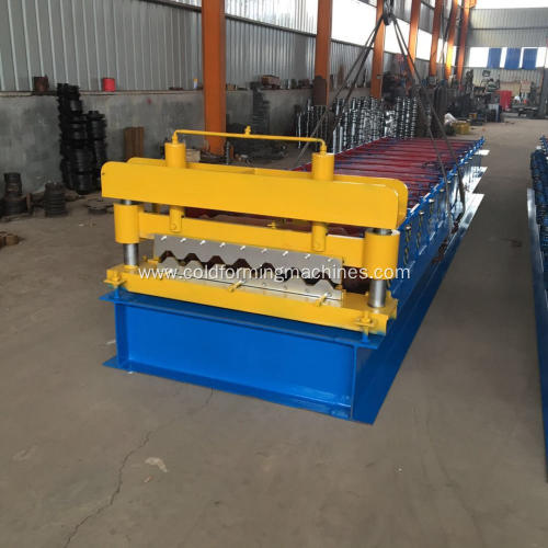 Roof panel metal wall tiles roll forming machine